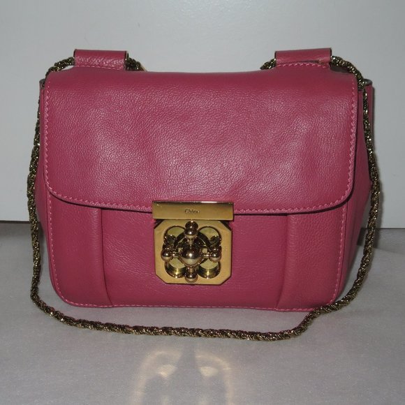 Chloe Elsie Small Bag in Pink - Picture 3 of 17